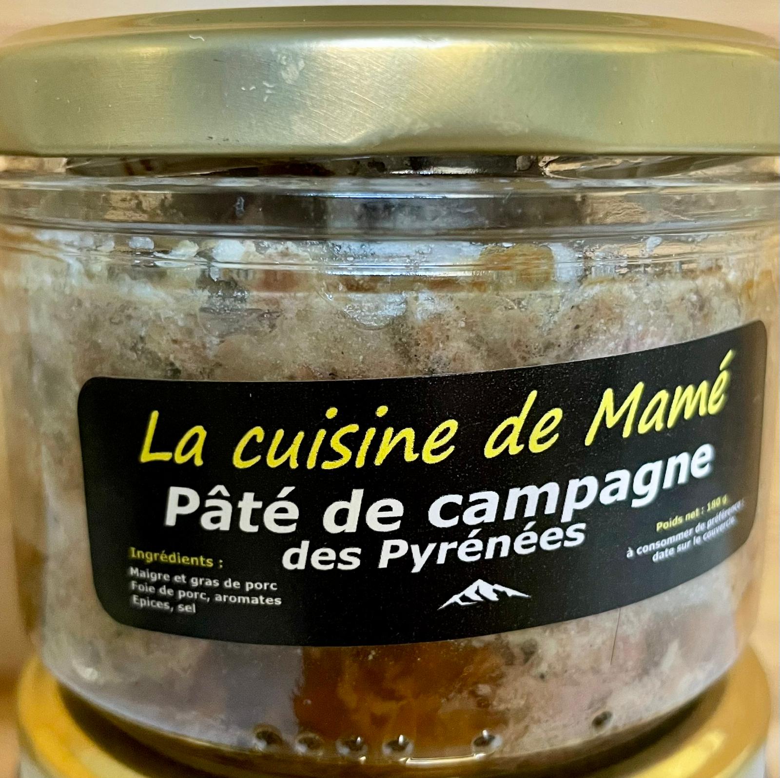 Paté de campagne des Pyrénées livraison